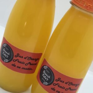 Jus d'orange frais pressé du matin (  25cl )