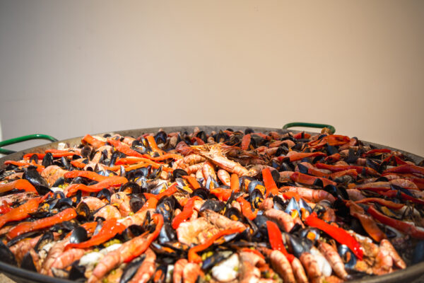 Paella pöellon < 100 personnes