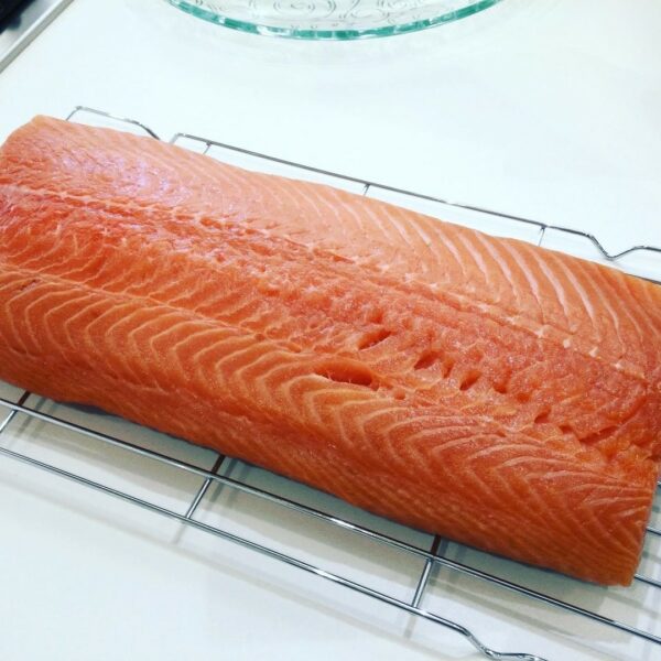 Saumon fumé aux bois de hêtre les 100g